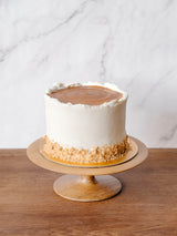 Salted Caramel Mascarpone Cake