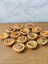 Mini Savoury Tarts Box of 14